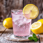 Pink Salt Weight Loss Recipe – Woman sipping pink salt water after morning yoga.