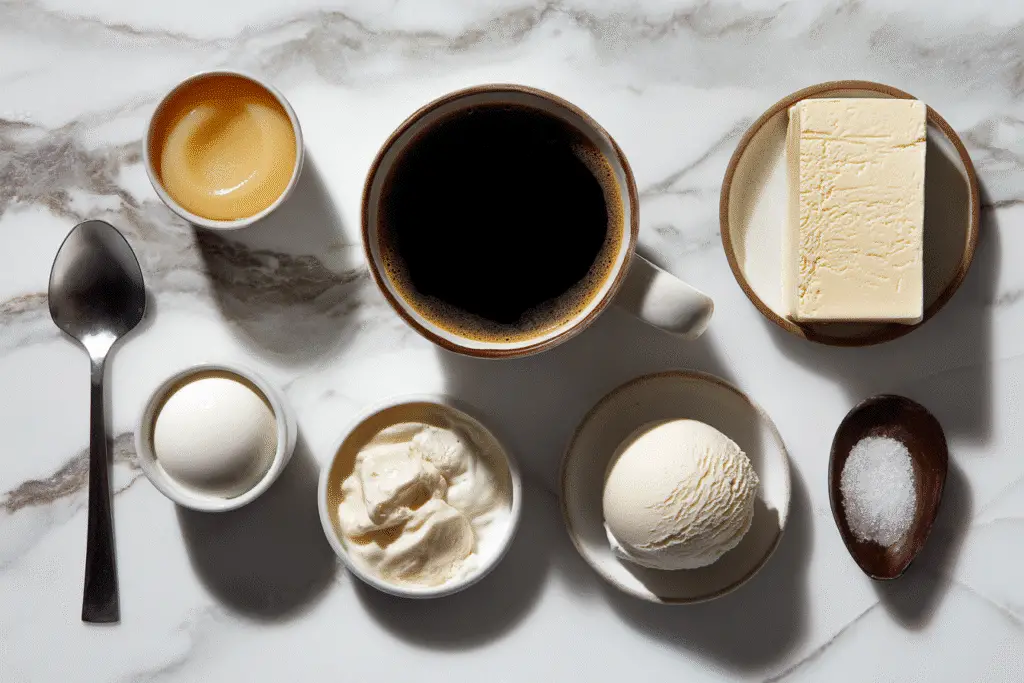 Major food recalls 2024 featuring coffee, cheese, shrimp, and ice cream