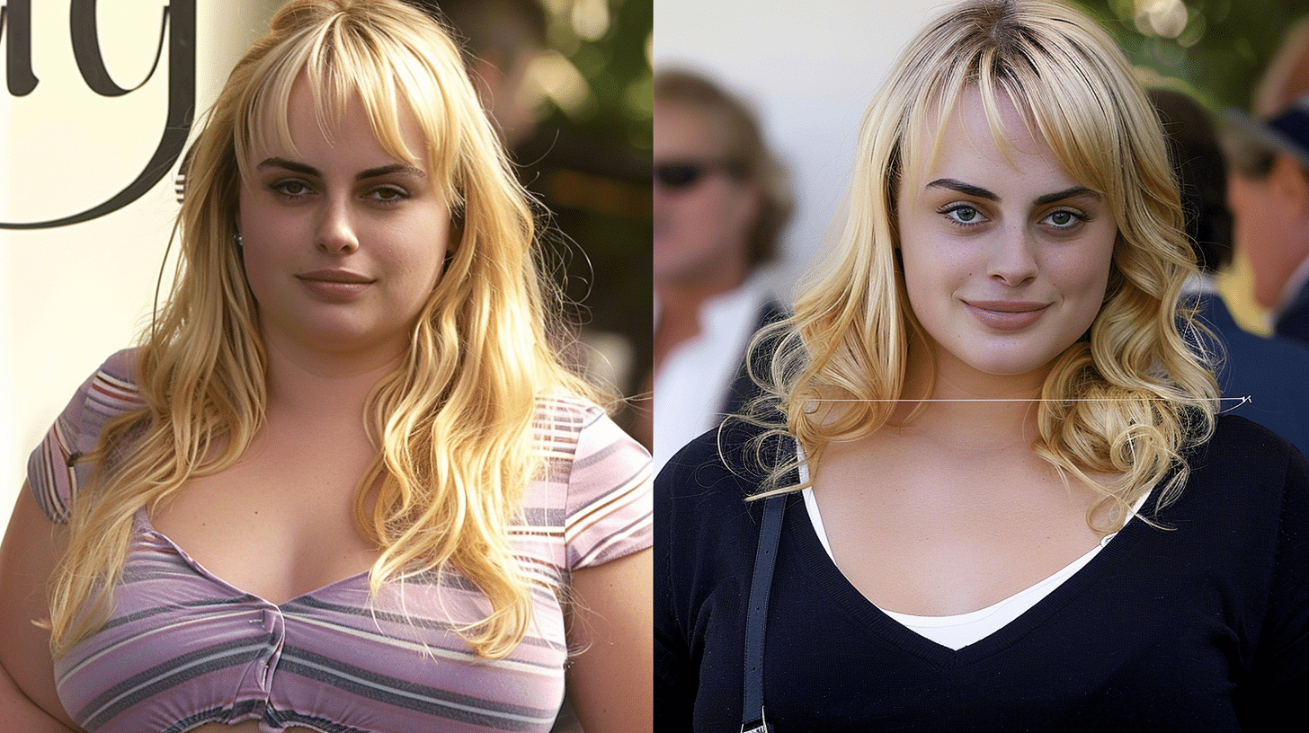 Rebel Wilson weight loss before and after photos showing her impressive transformation and healthier lifestyle.