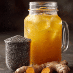 Zepbound drink recipe for weight loss with lemon and chia