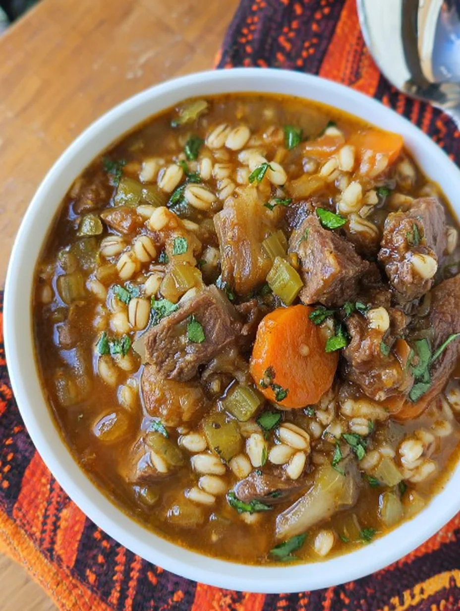 Beef and Barley Soup
