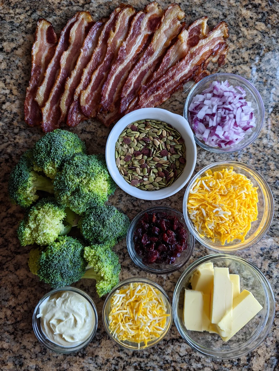 Broccoli Salad with Bacon