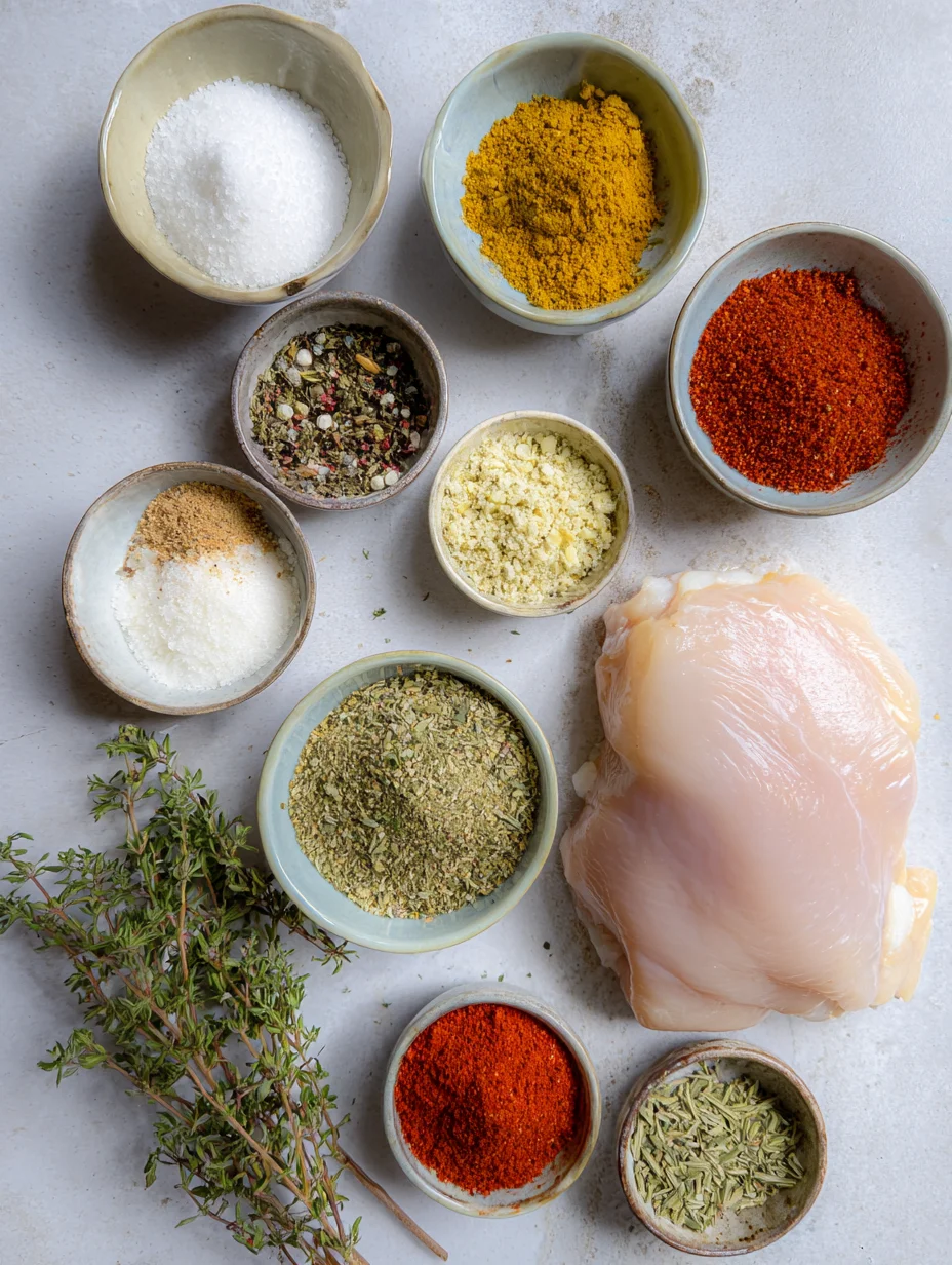 High Protein Creamy Cajun Chicken with Garlic Rice