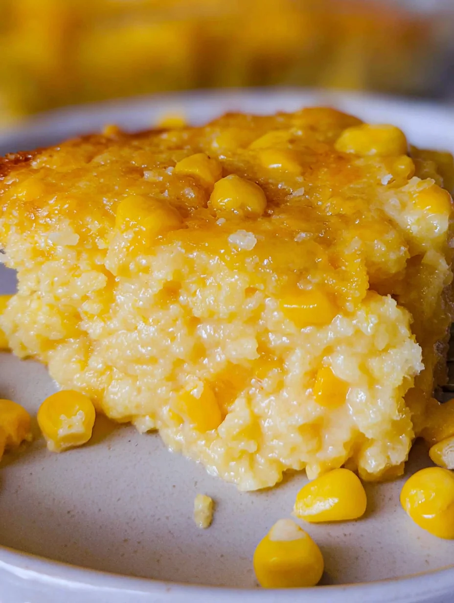 Sweet Creamed Corn Casserole