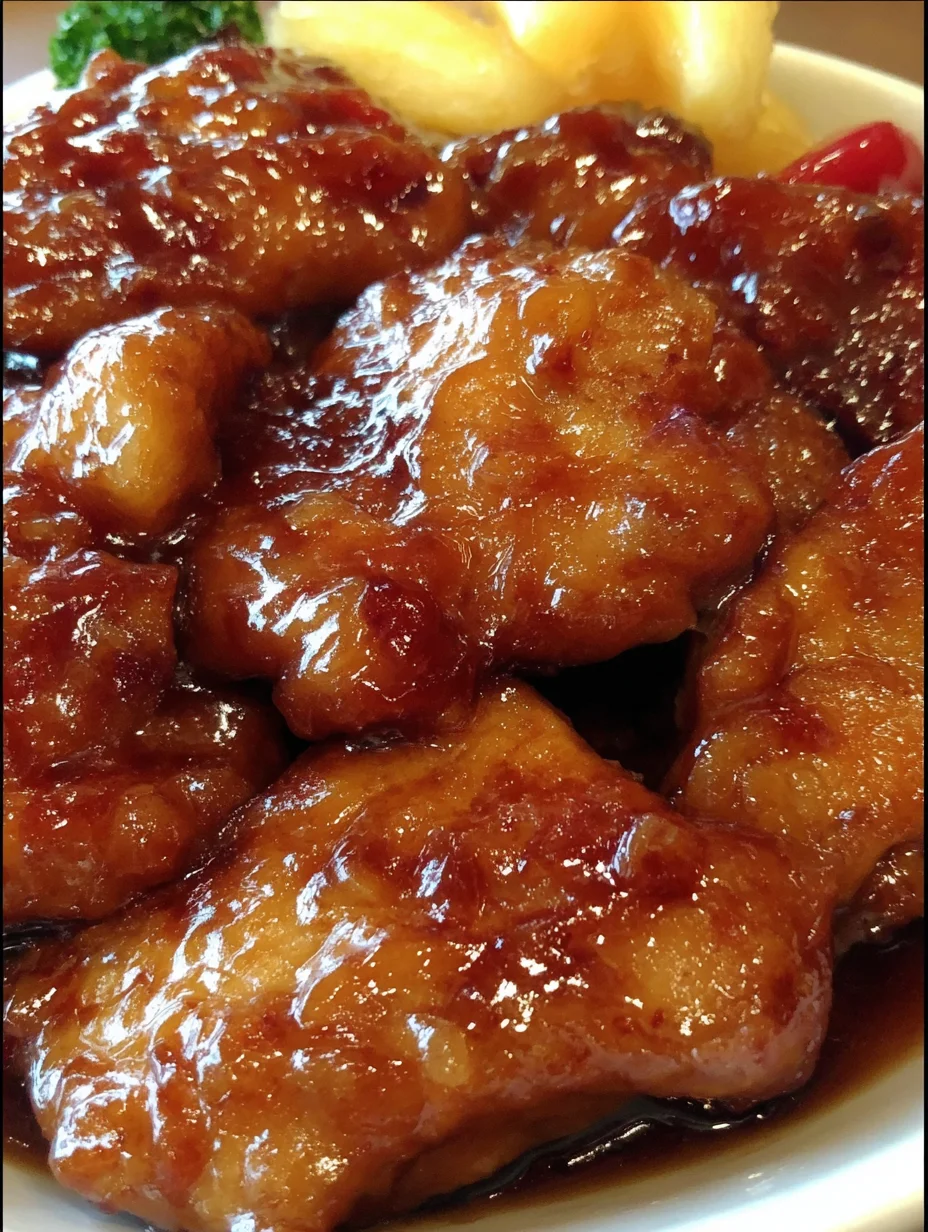 Sweet Hawaiian Crock Pot Chicken