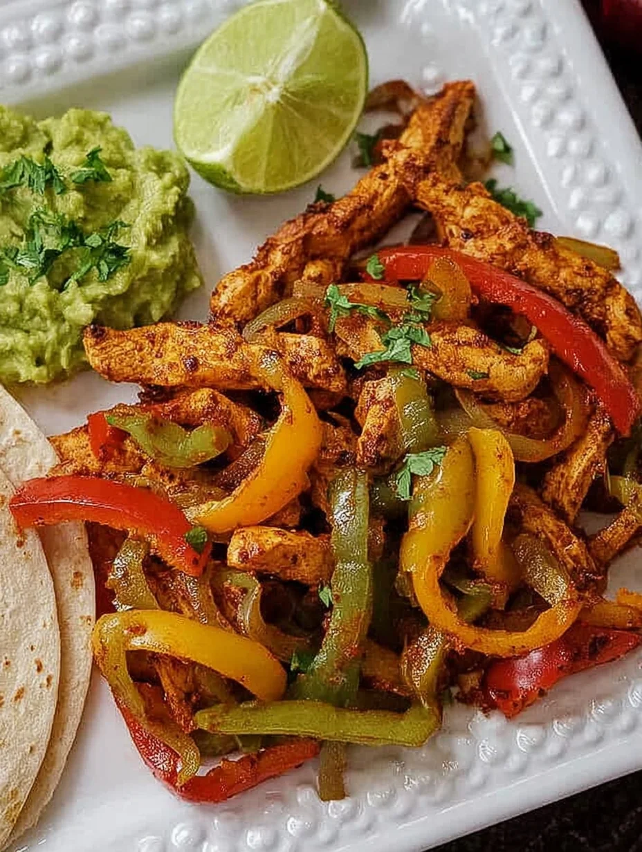 Air Fryer Chicken Fajitas