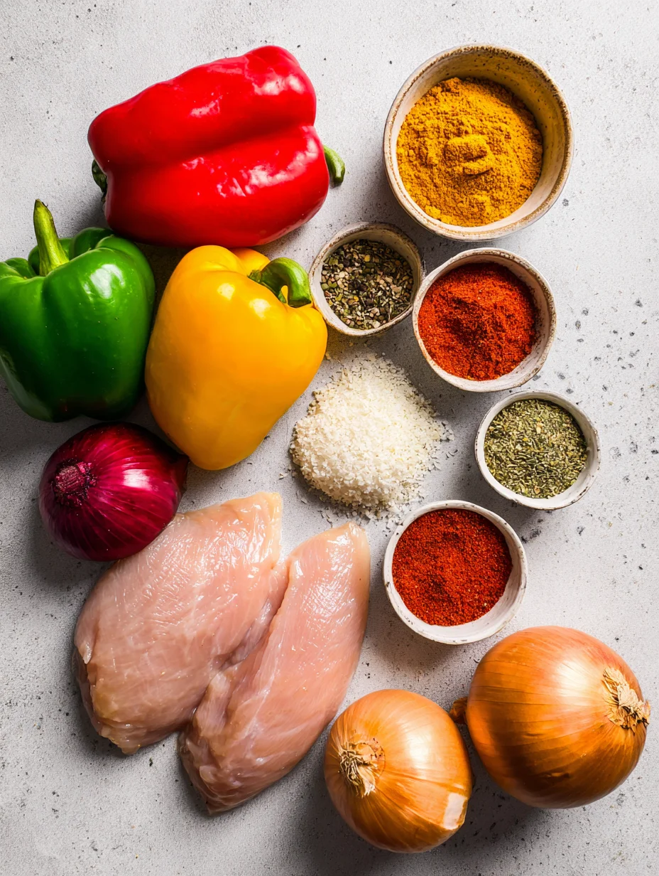 Air Fryer Chicken Fajitas