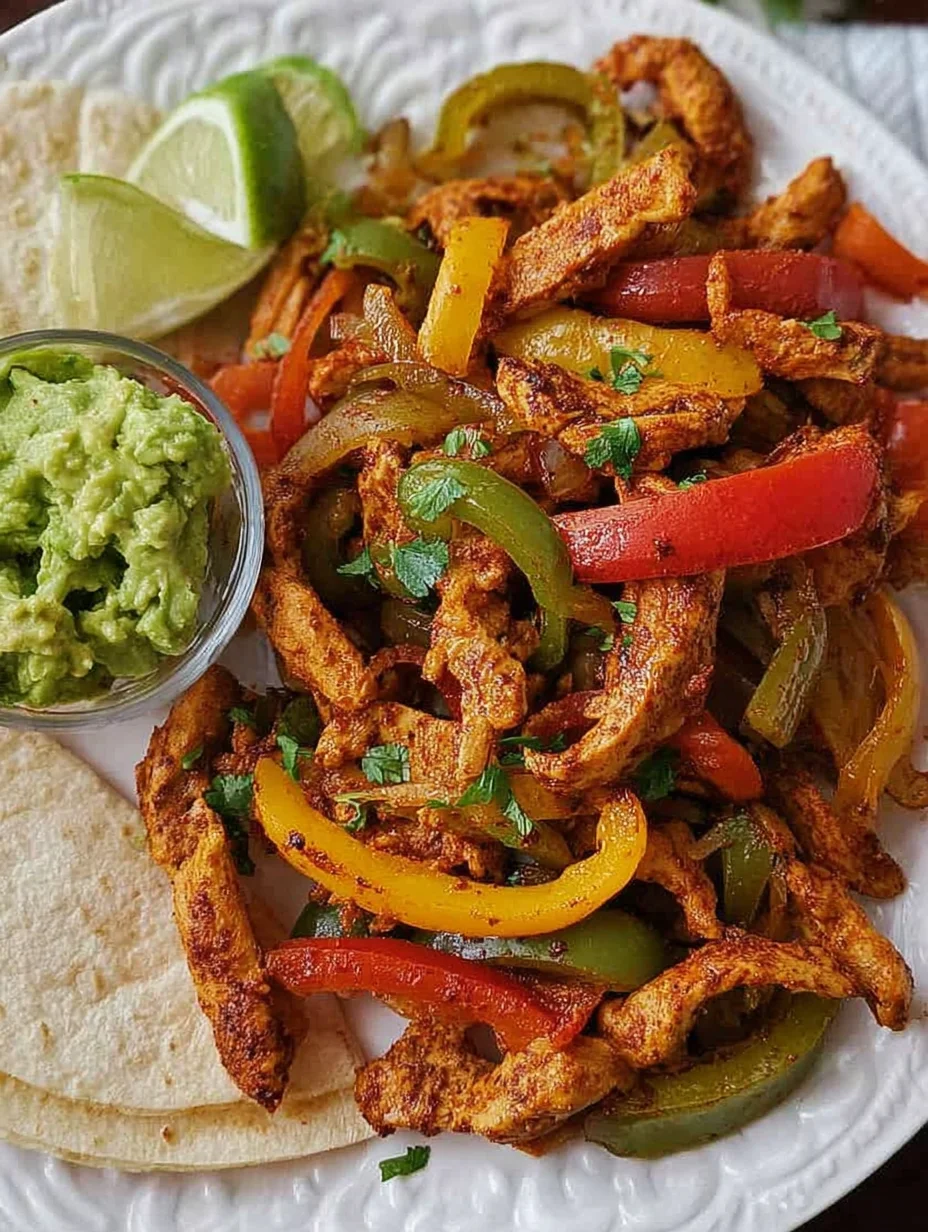 Air Fryer Chicken Fajitas