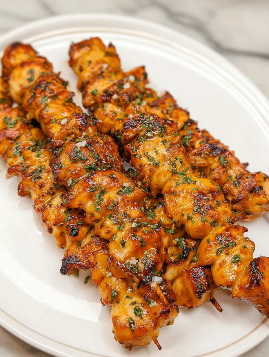 Air Fryer Chicken Skewers