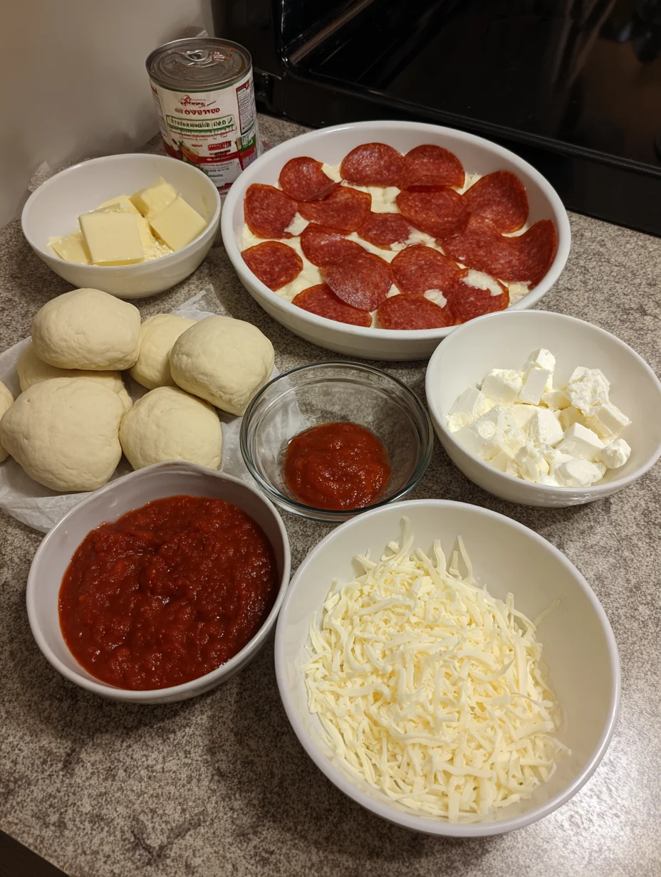 Air Fryer Pizza Bombs