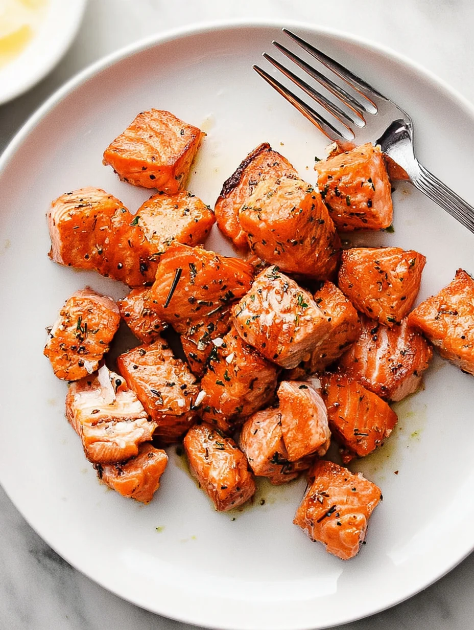 Air Fryer Salmon Bites