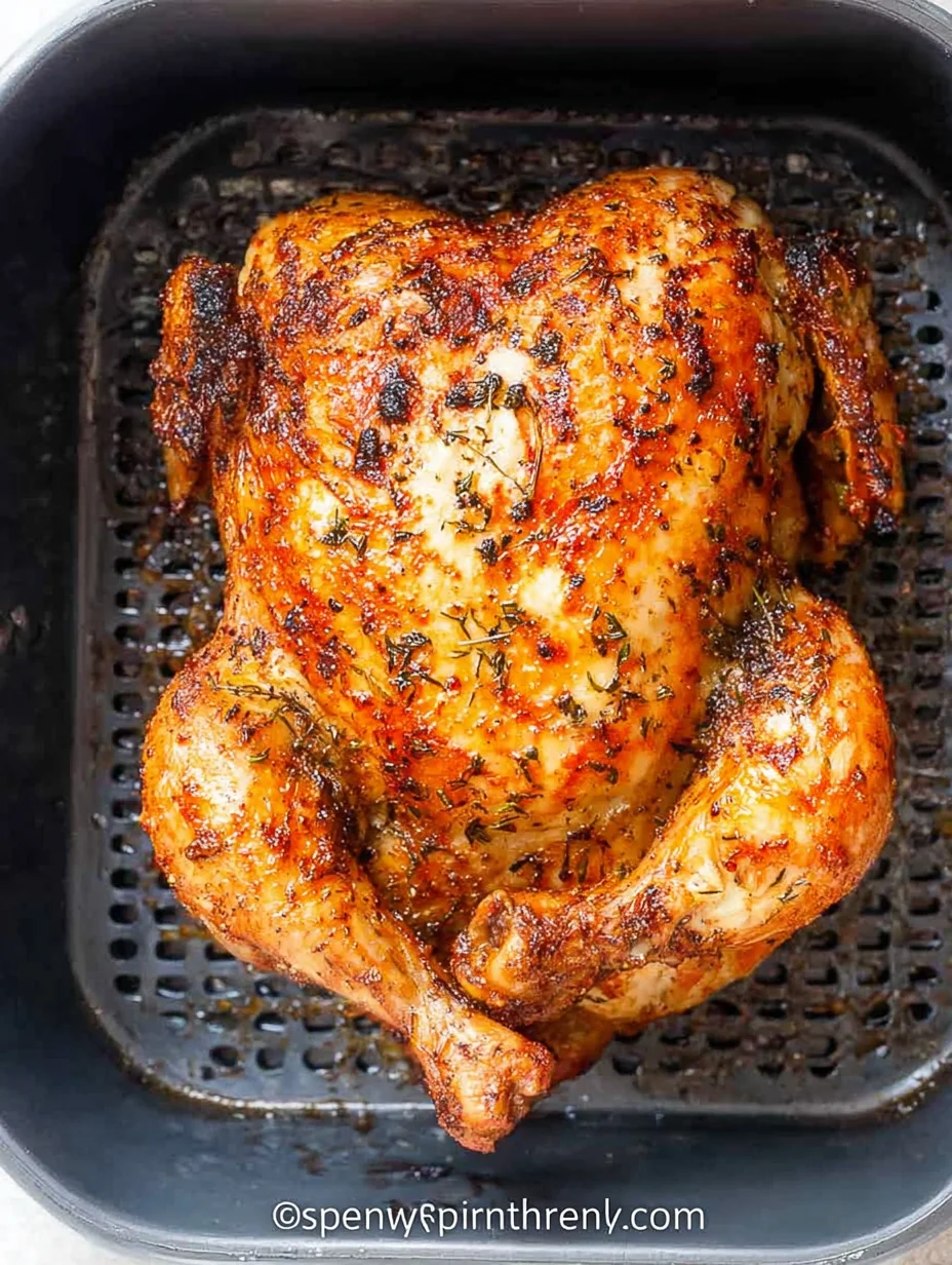 Air Fryer Whole Chicken