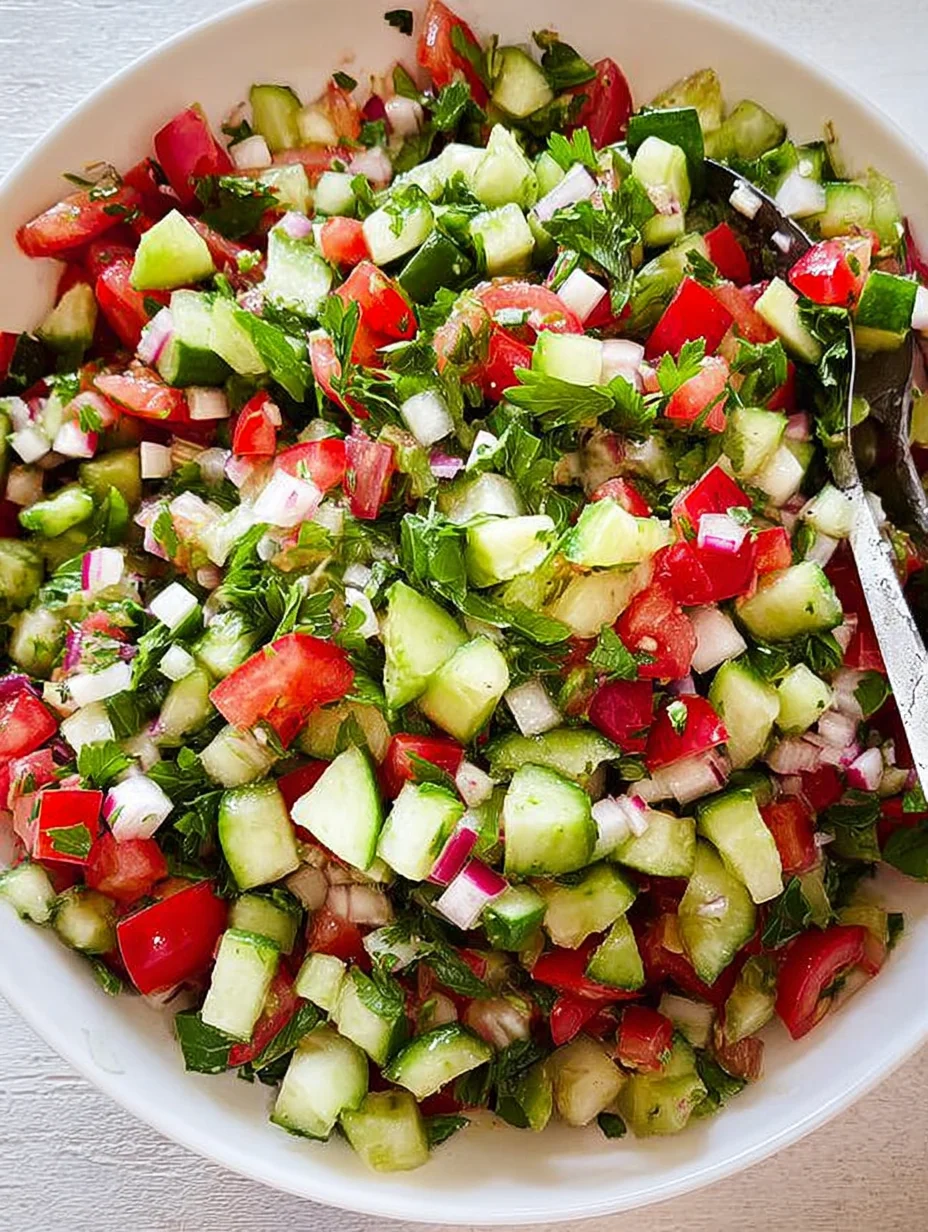 Arabic Chopped Salad
