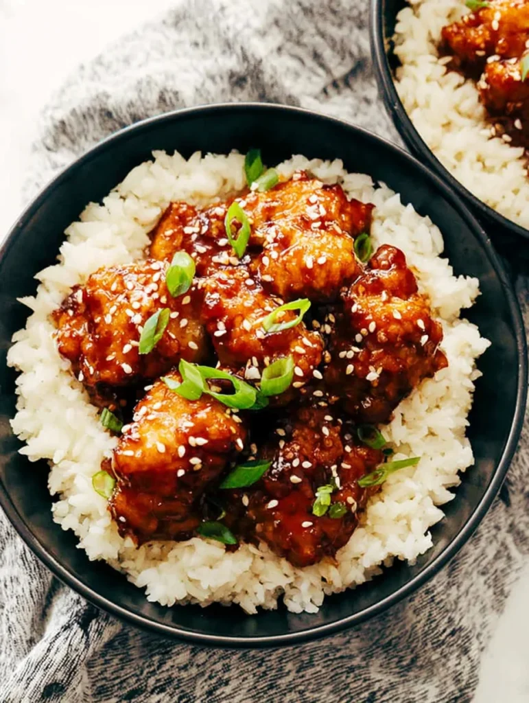 Baked Honey Sesame Chicken