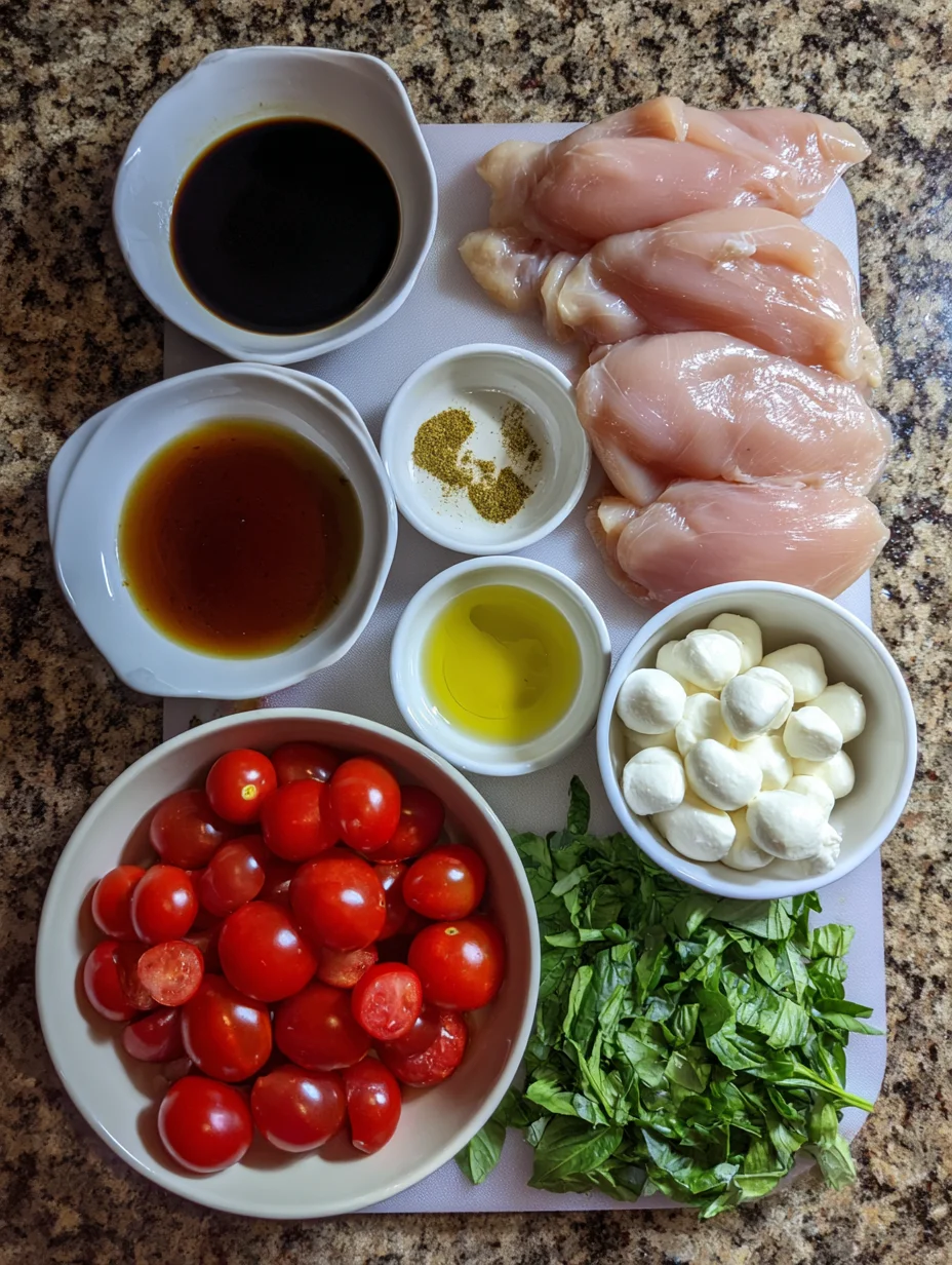 Balsamic Glazed One Pan Chicken