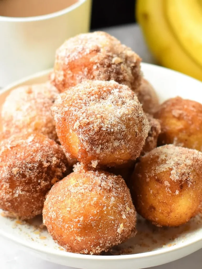 Banana Donut Holes