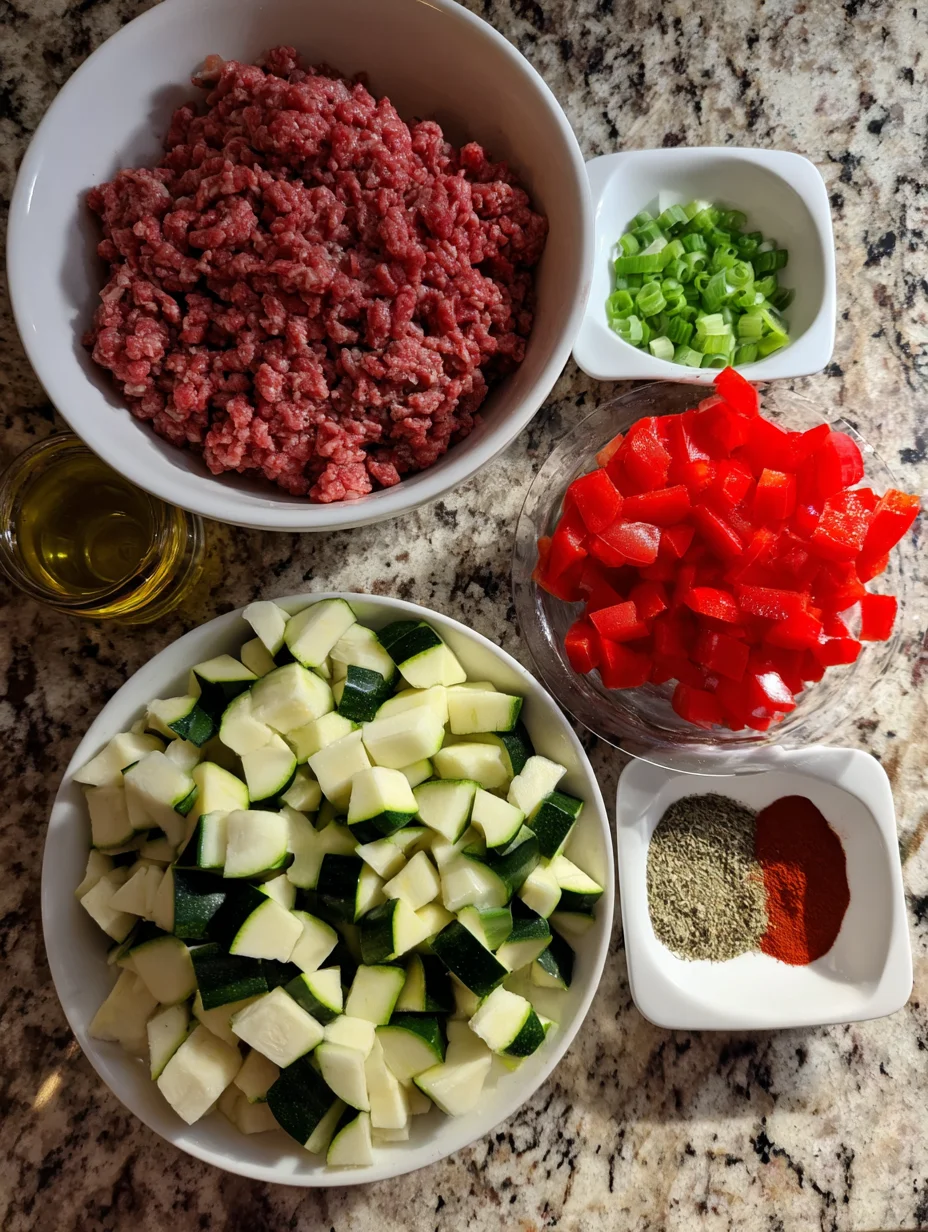 Beef Skillet Enchiladas