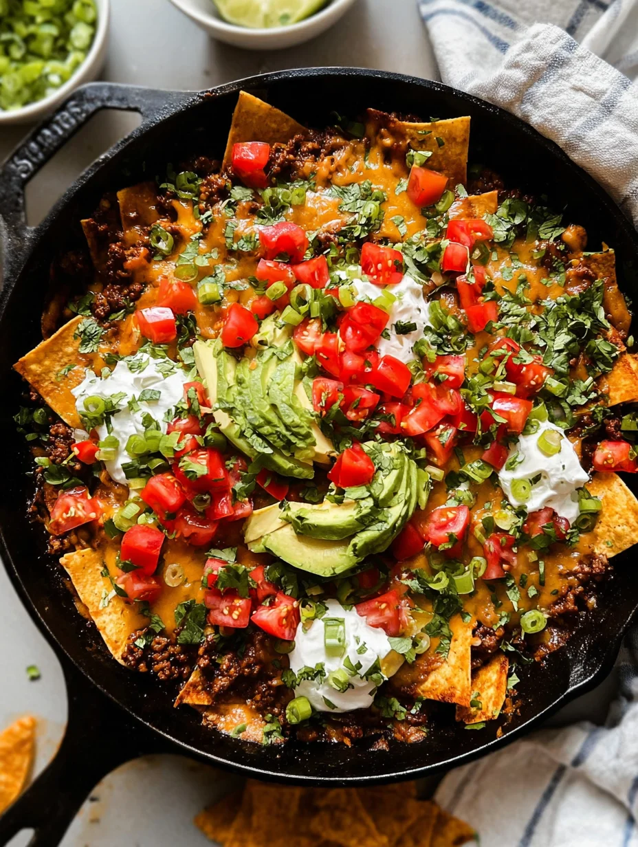 Beef Skillet Enchiladas
