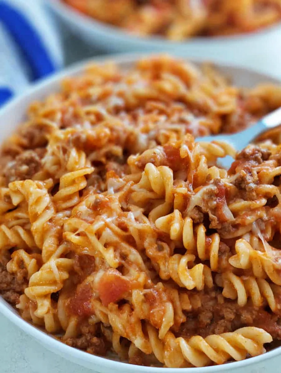 Cheesy Taco Pasta