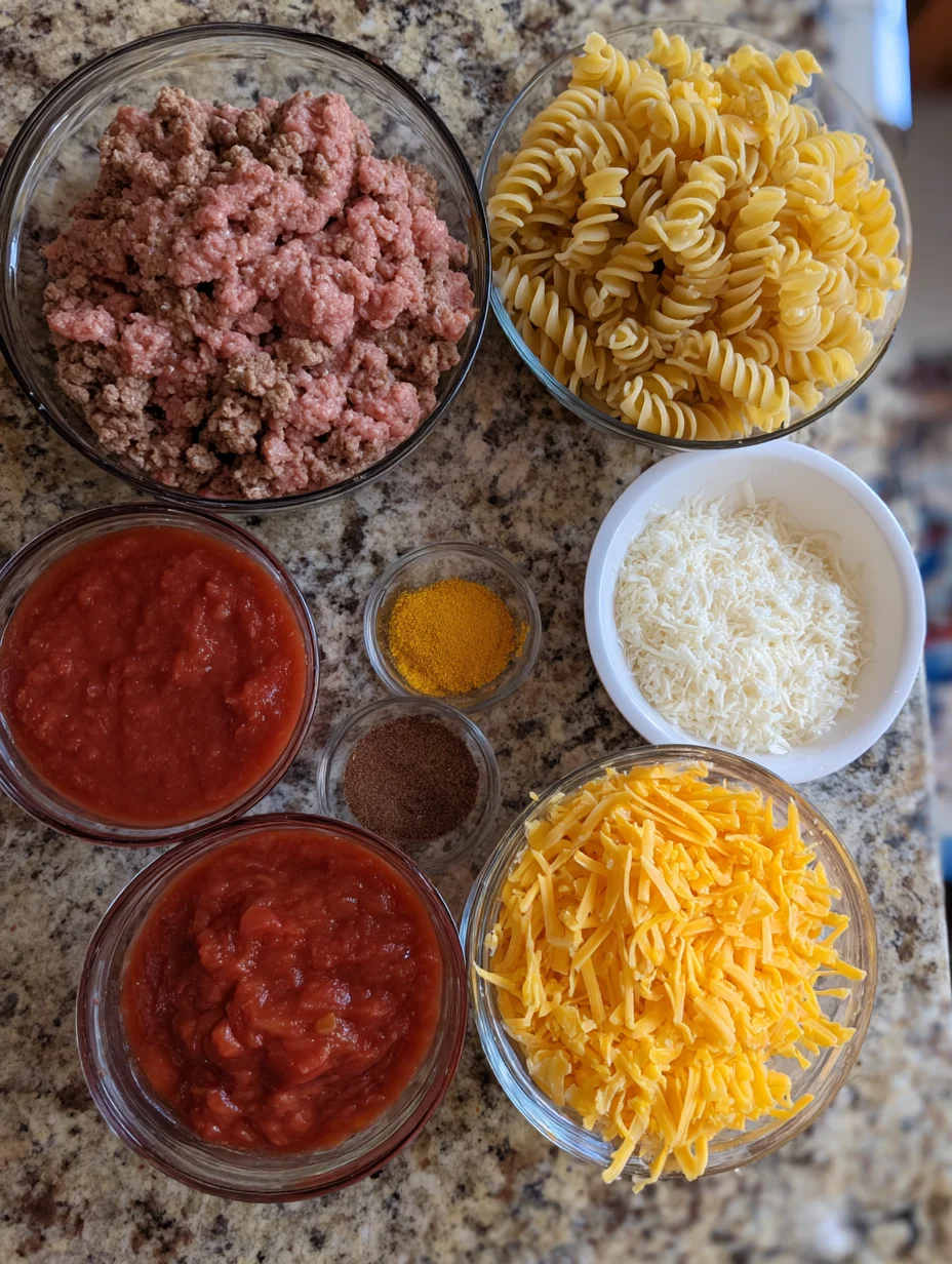 Cheesy Taco Pasta