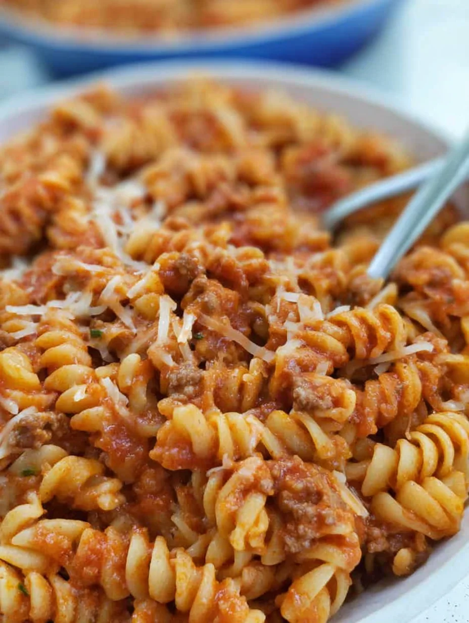 Cheesy Taco Pasta