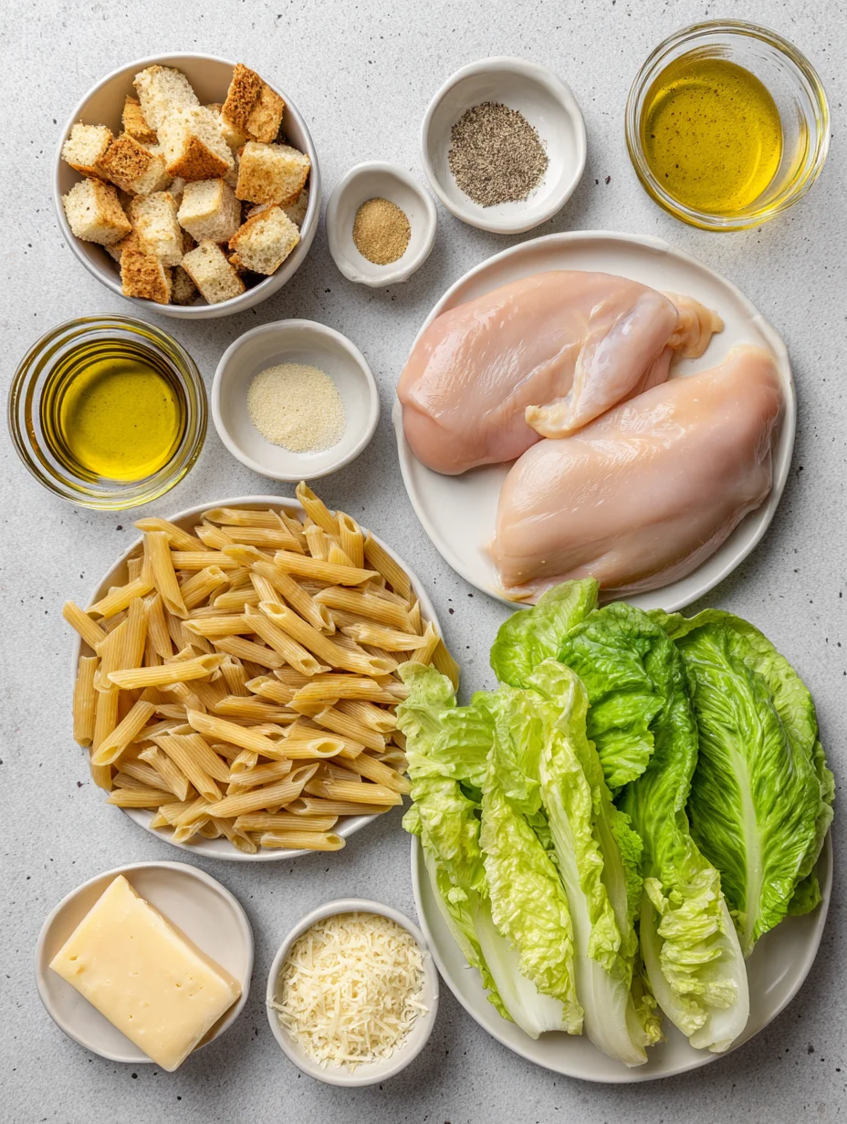 Chicken Caesar Pasta Salad