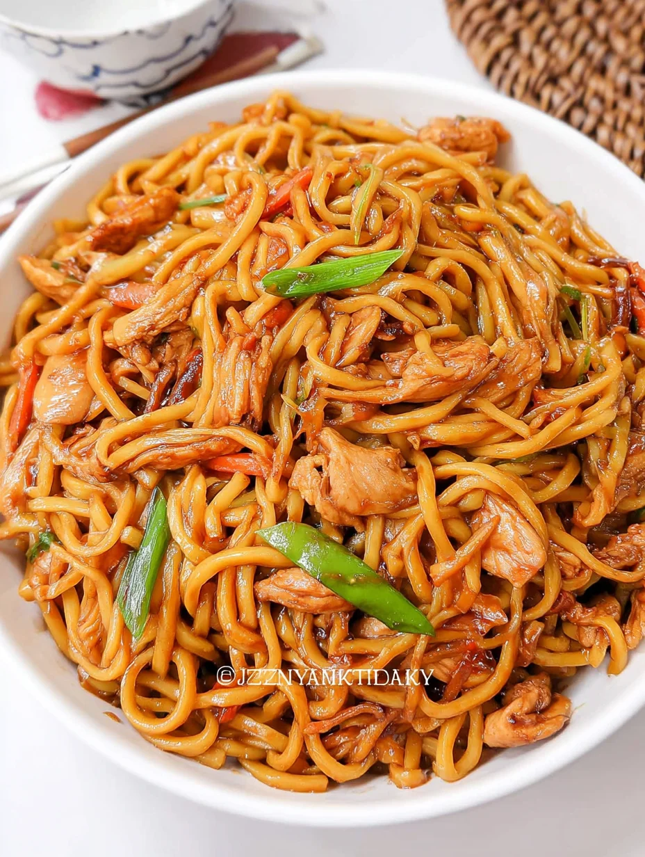 Chicken Lo Mein