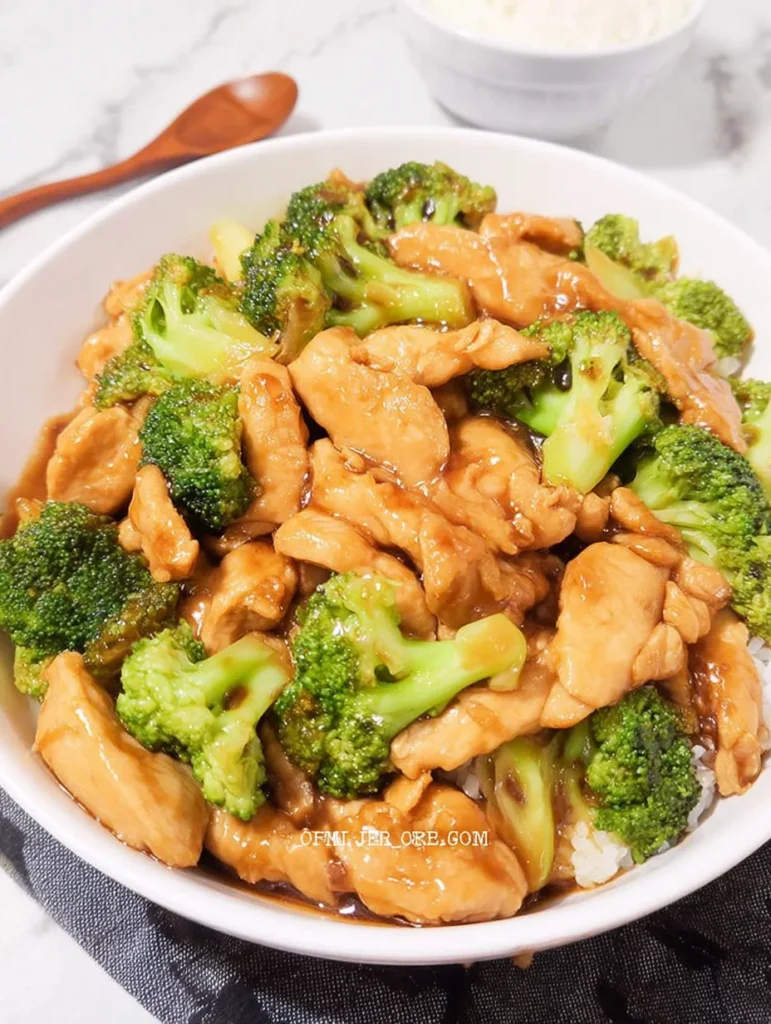 Chinese Chicken and Broccoli