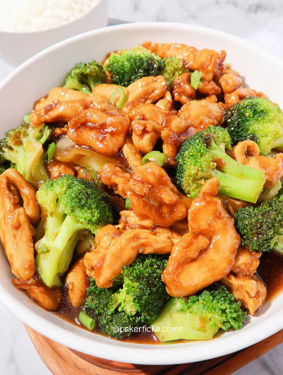 Chinese Chicken and Broccoli