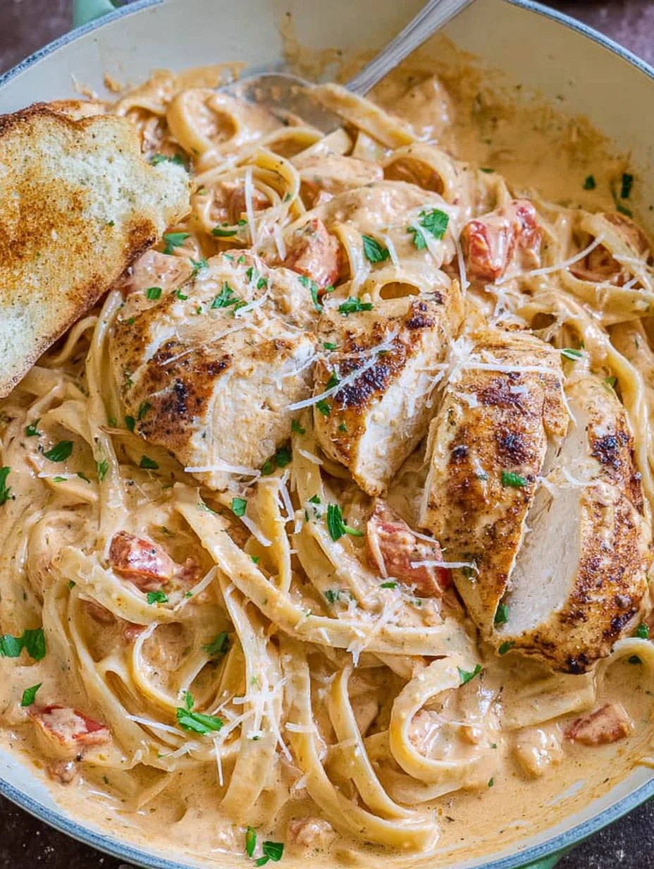 Creamy Cajun Chicken Pasta