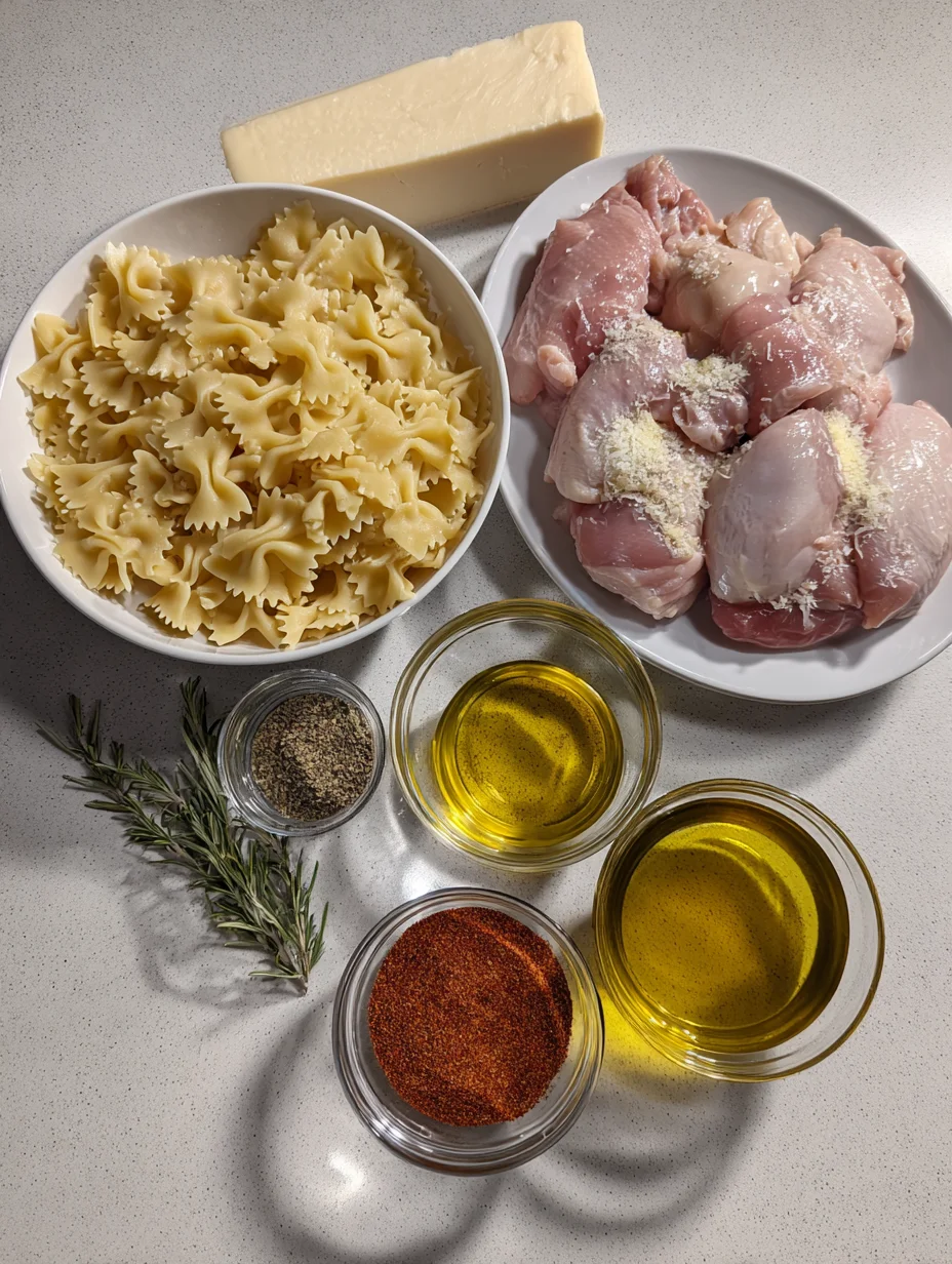 Creamy Chicken and Corn Pasta with Bacon