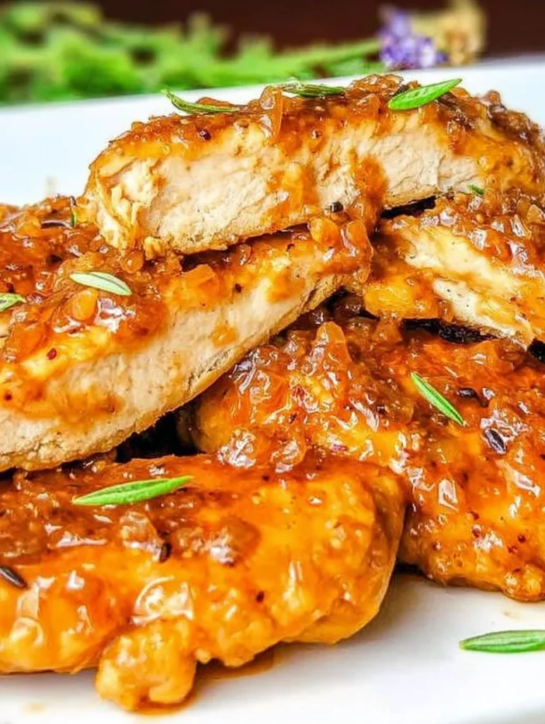 Double Crunch Honey Garlic Chicken Breasts