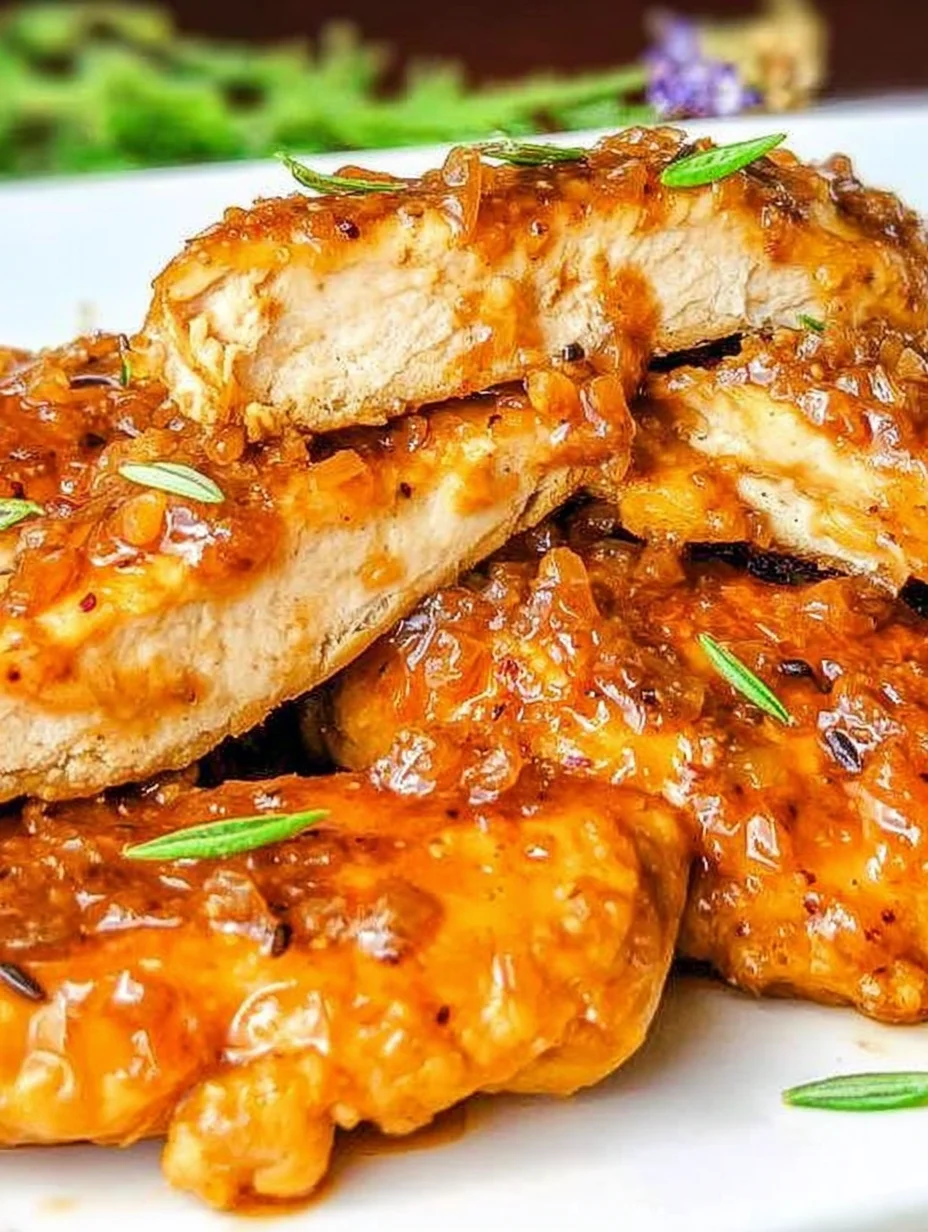 Double Crunch Honey Garlic Chicken Breasts