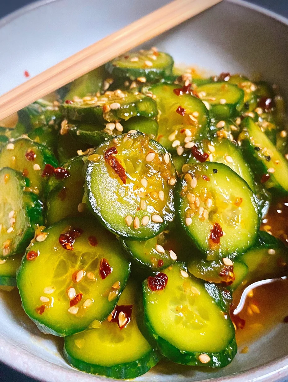 Easy Asian Cucumber Salad
