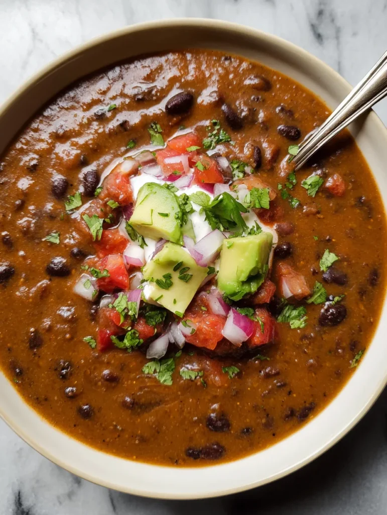 Easy Black Bean Soup