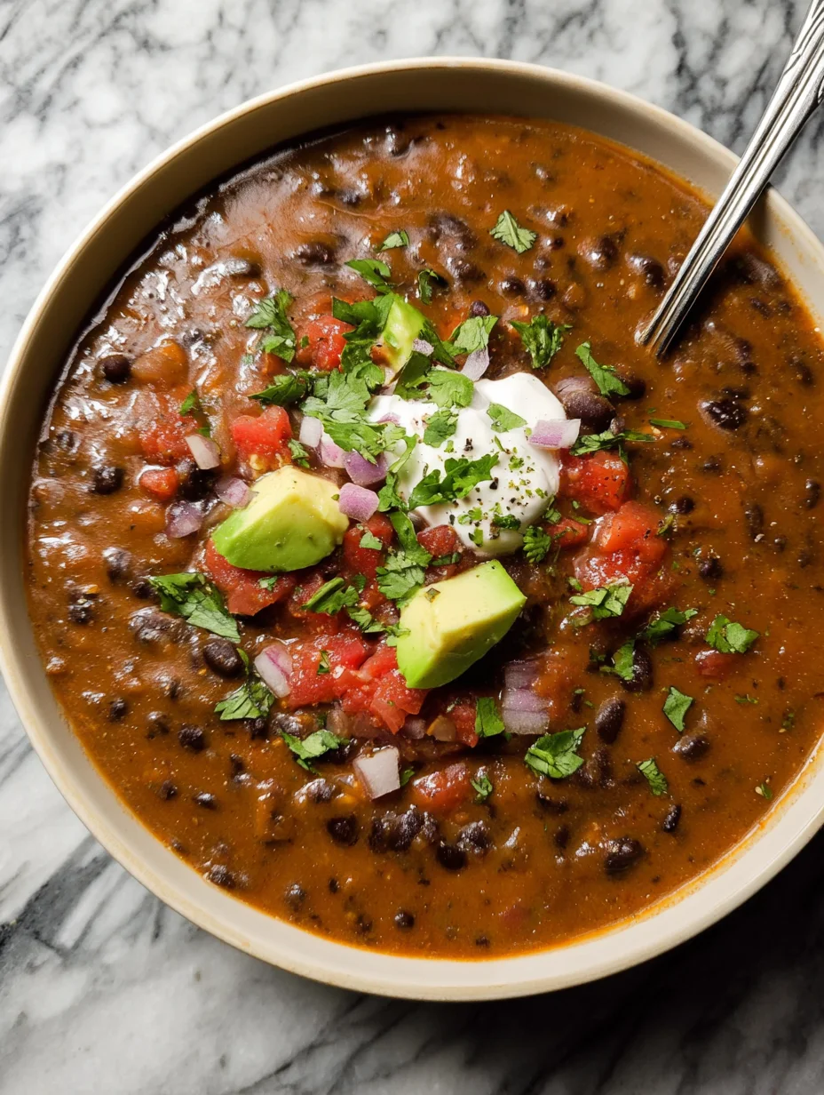 Easy Black Bean Soup