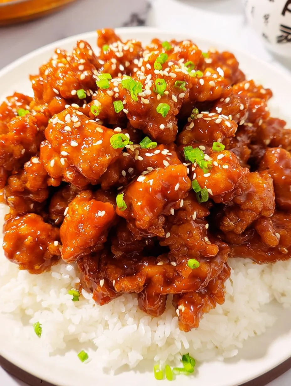 Easy Sesame Chicken
