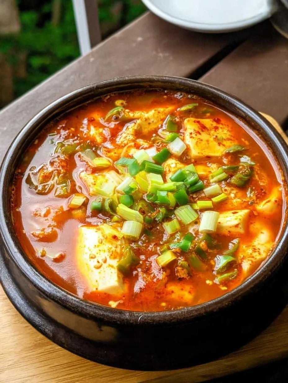 Easy Soondubu Jjigae