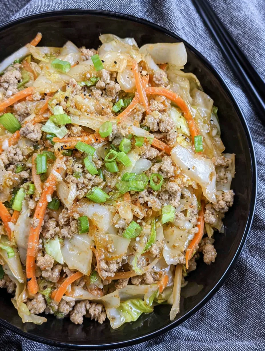 Egg Roll in a Bowl