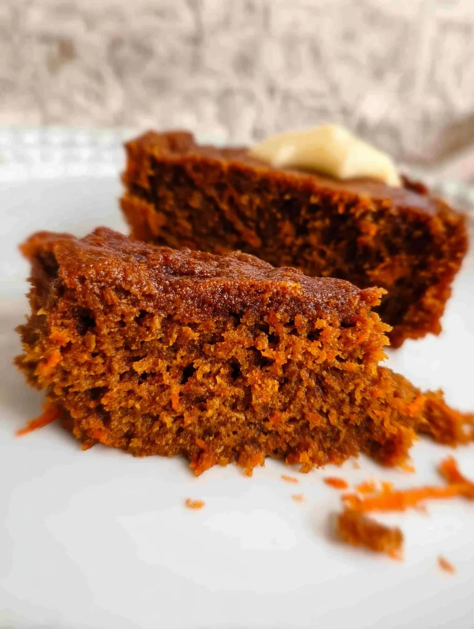 Flourless Oatmeal Carrot Cake