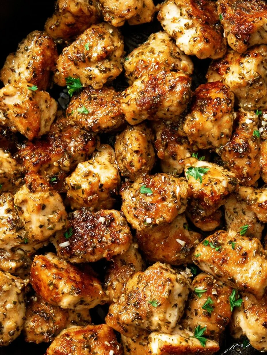 Garlic Butter Chicken Bites