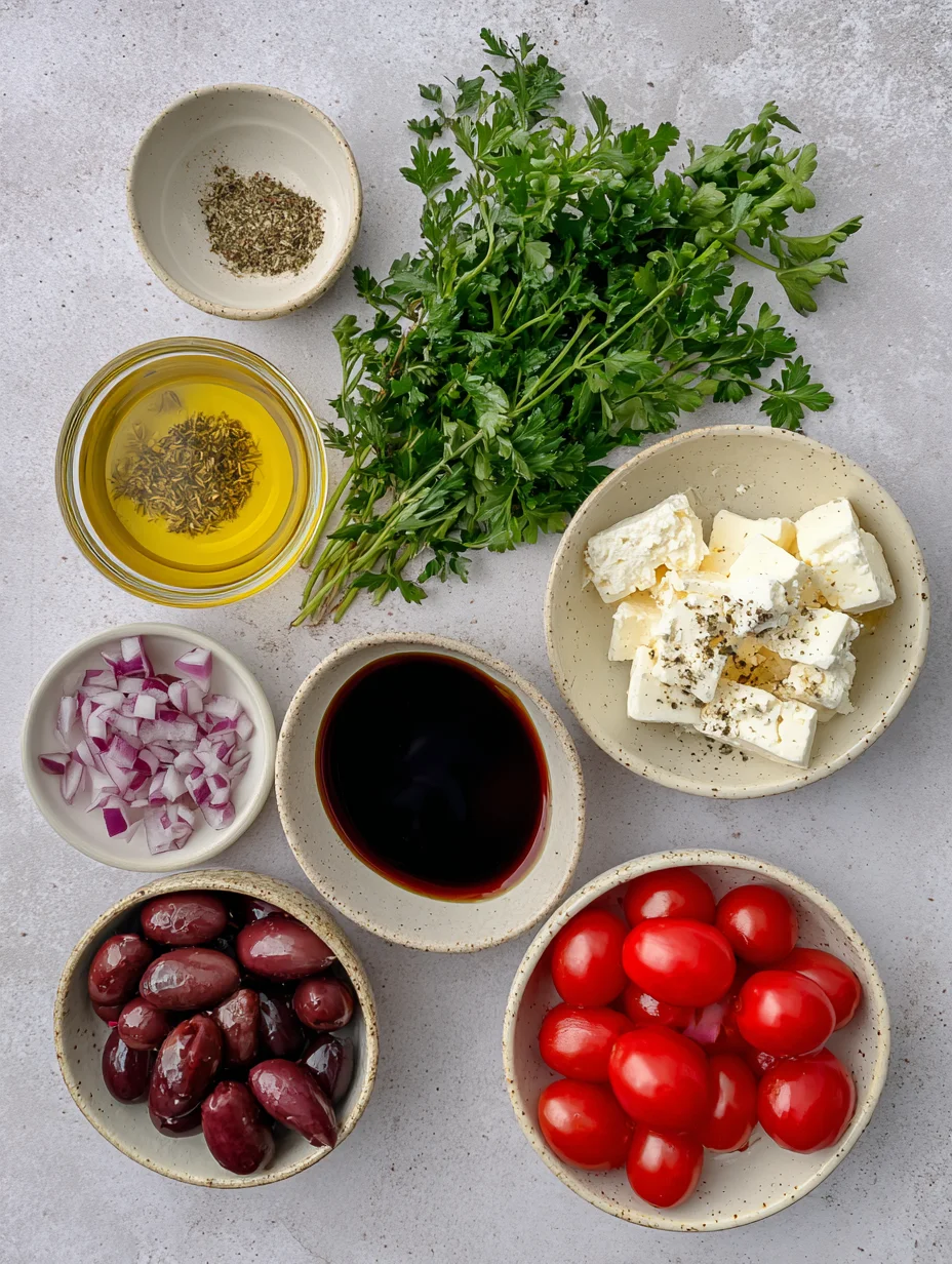 Greek Orzo Pasta Salad