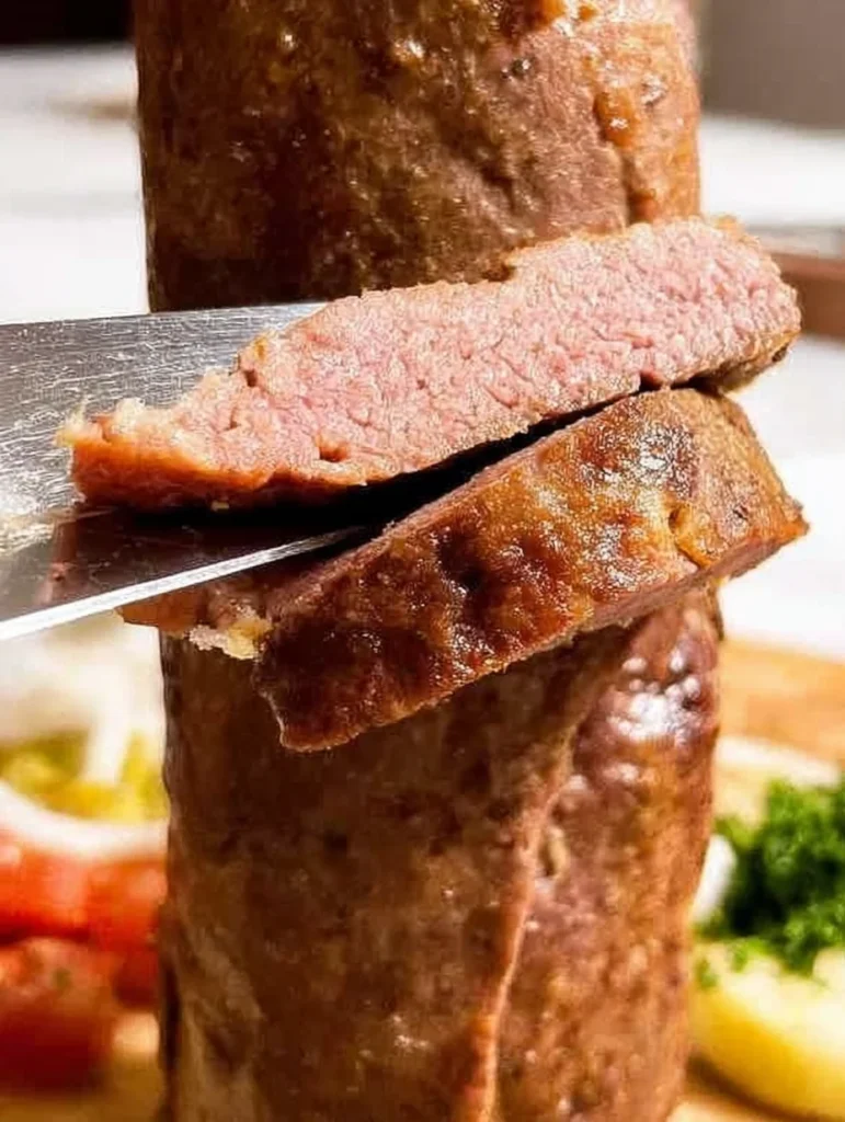 Homemade Rotisserie Doner Kebab Meat - beef or lamb!