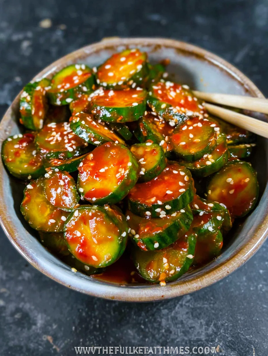 Korean Cucumber Salad