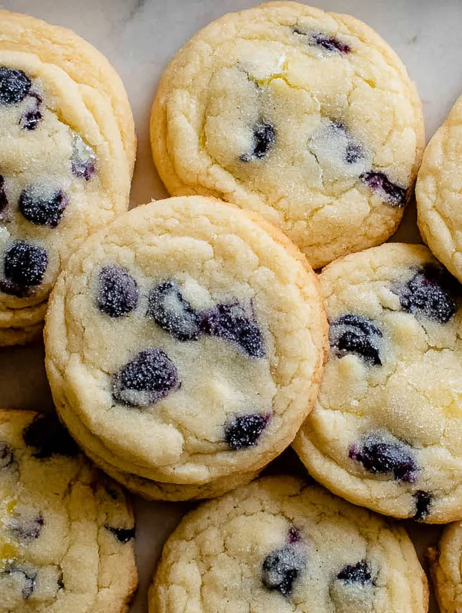 Lemon Blueberry Cookies