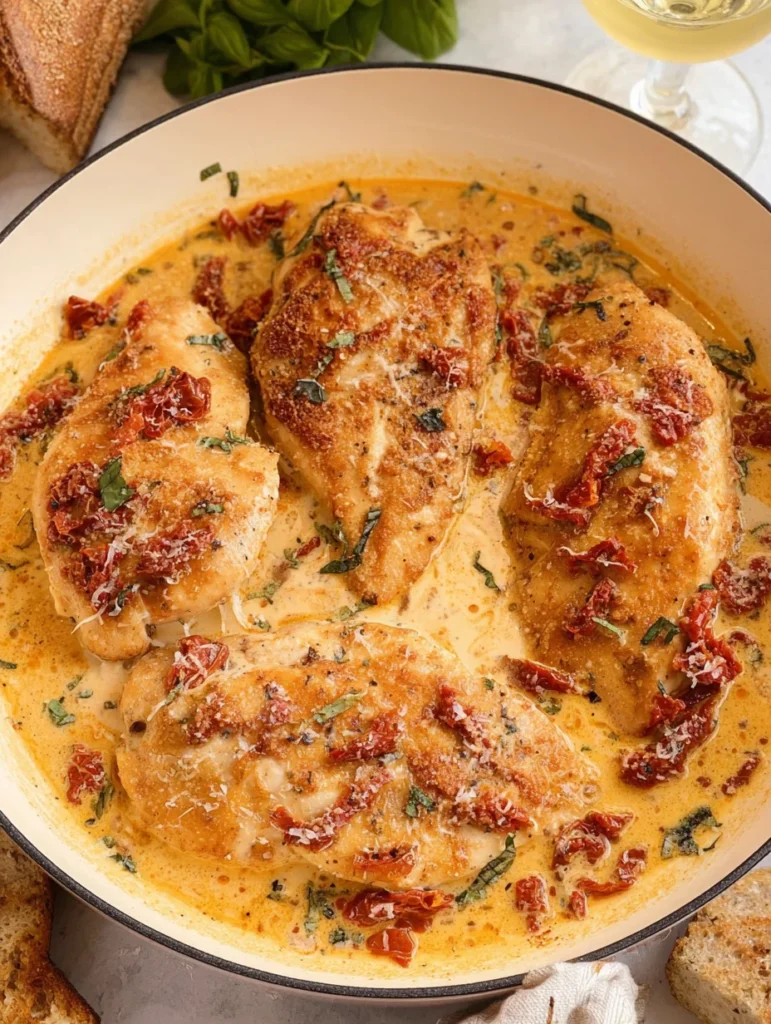 Marry Me Chicken (In a Sun-Dried Tomato Cream Sauce)