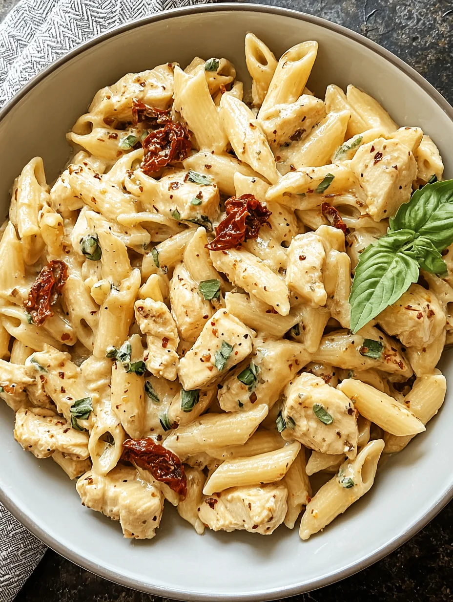Marry Me Chicken Pasta