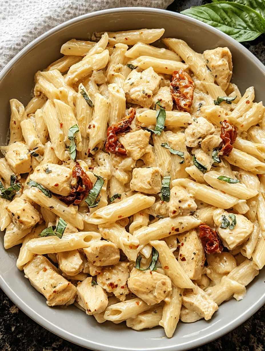 Marry Me Chicken Pasta