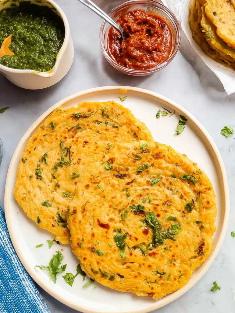 Masoor Dal Chilla | Savory Red Lentil Pancakes