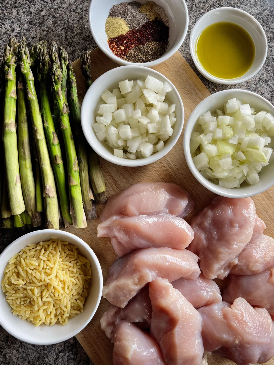 One Pot Chicken Orzo